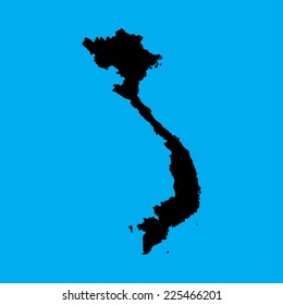 An Illustration on an Orange background of Vietnam