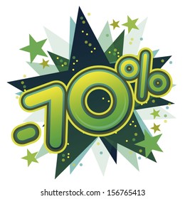 Illustration on promotional offers 