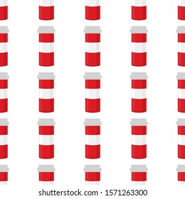 Illustration on theme big colored set different types of pills inside close jar. Pill pattern consisting of collection jars with quality control closed cap. Plastic jar open for drink laboratory pill.