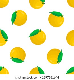 Illustration on theme big colored seamless grapefruit, bright fruit pattern for seal. Fruit pattern consisting of beautiful seamless repeat grapefruit. Simple pattern fruit from seamless grapefruit.