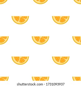 Illustration on theme big colored seamless kumquat, bright fruit pattern for seal. Fruit pattern consisting of beautiful seamless repeat kumquat. Simple colorful pattern fruit from seamless kumquat.