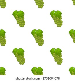 Illustration on theme big colored seamless grape, bright berry pattern for seal. Berry pattern consisting of beautiful seamless repeat grape. Simple colorful pattern berry from seamless soft grape.