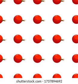 Illustration on theme big colored seamless currant, bright berry pattern for seal. Berry pattern consisting of beautiful seamless repeat currant. Simple colorful pattern berry from seamless currant.