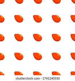 Illustration on theme big colored seamless rose hip, bright berry pattern for seal. Berry pattern consisting of beautiful seamless repeat rose hip. Simple colorful pattern berry from seamless rose hip