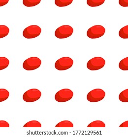 Illustration on theme big colored seamless goji, bright berry pattern for seal. Berry pattern consisting of beautiful seamless repeat goji. Simple colorful pattern berry from seamless soft goji.