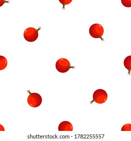 Illustration on theme big colored seamless currant, bright berry pattern for seal. Berry pattern consisting of beautiful seamless repeat currant. Simple colorful pattern berry from seamless currant.
