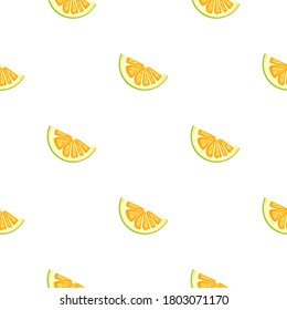 Illustration on theme big colored seamless pomelo, bright fruit pattern for seal. Fruit pattern consisting of beautiful seamless repeat pomelo. Simple colorful pattern fruit from seamless pomelo.