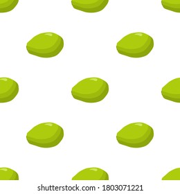 Ilustración sobre el tema de la papaya sin soldadura de color grande, patrón de fruta brillante para la foca. Patrón de fruta consistente en una hermosa papaya repetida sin costura. Frutos simples de patrón colorido de papaya sin soldadura.