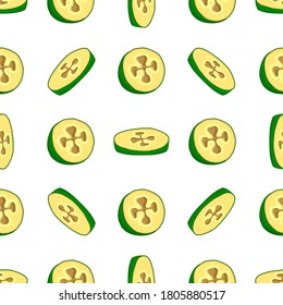 Illustration on theme big colored seamless feijoa, bright fruit pattern for seal. Fruit pattern consisting of beautiful seamless repeat feijoa. Simple colorful pattern fruit from seamless feijoa.