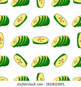 Illustration on theme big colored seamless feijoa, bright fruit pattern for seal. Fruit pattern consisting of beautiful seamless repeat feijoa. Simple colorful pattern fruit from seamless feijoa.