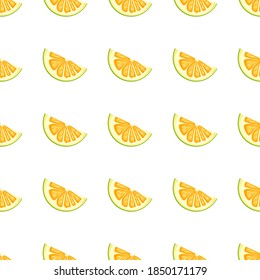 Illustration on theme big colored seamless pomelo, bright fruit pattern for seal. Fruit pattern consisting of beautiful seamless repeat pomelo. Simple colorful pattern fruit from seamless pomelo.
