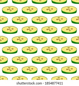 Illustration on theme big colored seamless feijoa, bright fruit pattern for seal. Fruit pattern consisting of beautiful seamless repeat feijoa. Simple colorful pattern fruit from seamless feijoa.