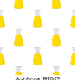 Illustration zum Thema große farbige Limonade in Glasjacke für natürliches Getränk. Lemonade Muster bestehend aus Kollektion Küchenzubehör, Glaskrug zu Bio-Lebensmitteln. Leckere frische Limonade aus Glaskrug.