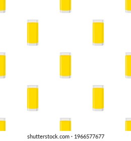 Illustration on theme big colored lemonade in glass cup for natural drink. Lemonade pattern consisting of collection kitchen accessory, glass cup to organic food. Tasty fresh lemonade from glass cup.