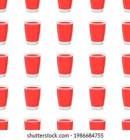 Illustration on theme big colored lemonade in glass cup for natural drink. Lemonade pattern consisting of collection kitchen accessory, glass cup to organic food. Tasty fresh lemonade from glass cup.