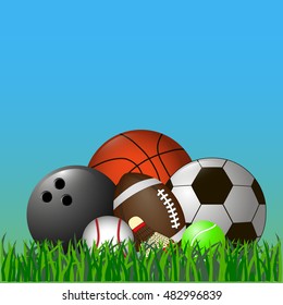 Illustration on theme big colored kit sport accessories, shuttlecock for badminton. Sport consisting of collection to game badminton, good shuttlecock. Shuttlecock it sport equipment from badminton.