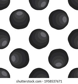 Illustration on theme big pattern identical types fish caviar, egg equal size. Egg pattern consisting of fresh fish caviar for colored print on wallpaper. Abstract egg pattern from many fish caviar.