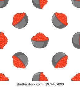 Illustration on theme big pattern identical types fish caviar, egg equal size. Egg pattern consisting of fresh fish caviar for colored print on wallpaper. Abstract egg pattern from many fish caviar.