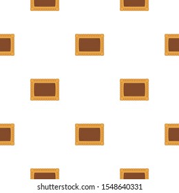 Illustration on theme big set identical biscuit, kit colorful pastry cookie. Cookie consisting of collectible natural tasty food biscuit, pastry accessory. Eat fresh pastry biscuit from same cookie.