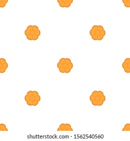 Illustration on theme big set identical biscuit, kit colorful pastry cookie. Cookie consisting of collectible natural tasty food biscuit, pastry accessory. Eat fresh pastry biscuit from same cookie.