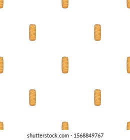 Illustration on theme big set identical biscuit, kit colorful pastry cookie. Cookie consisting of collectible natural tasty food biscuit, pastry accessory. Eat fresh pastry biscuit from same cookie.