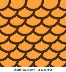 Illustration on theme big set identical biscuit, kit colorful pastry cookie. Cookie consisting of collectible natural tasty food biscuit, pastry accessory. Eat fresh pastry biscuit from same cookie.