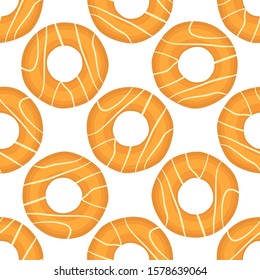 Illustration on theme big set identical biscuit, kit colorful pastry cookie. Cookie consisting of collectible natural tasty food biscuit, pastry accessory. Eat fresh pastry biscuit from same cookie.