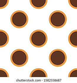 Illustration on theme big set identical biscuit, kit colorful pastry cookie. Cookie consisting of collectible natural tasty food biscuit, pastry accessory. Eat fresh pastry biscuit from same cookie.