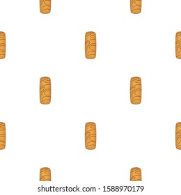 Illustration on theme big set identical biscuit, kit colorful pastry cookie. Cookie consisting of collectible natural tasty food biscuit, pastry accessory. Eat fresh pastry biscuit from same cookie.