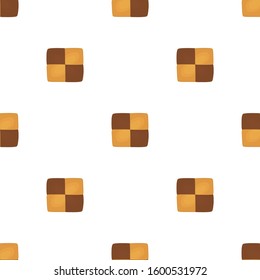 Illustration on theme big set identical biscuit, kit colorful pastry cookie. Cookie consisting of collectible natural tasty food biscuit, pastry accessory. Eat fresh pastry biscuit from same cookie.