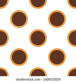 Illustration on theme big set identical biscuit, kit colorful pastry cookie. Cookie consisting of collectible natural tasty food biscuit, pastry accessory. Eat fresh pastry biscuit from same cookie.