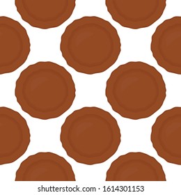 Illustration on theme big set identical biscuit, kit colorful pastry cookie. Cookie consisting of collectible natural tasty food biscuit, pastry accessory. Eat fresh pastry biscuit from same cookie.