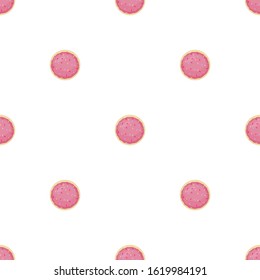 Illustration on theme big set identical biscuit, kit colorful pastry cookie. Cookie consisting of collectible natural tasty food biscuit, pastry accessory. Eat fresh pastry biscuit from same cookie.