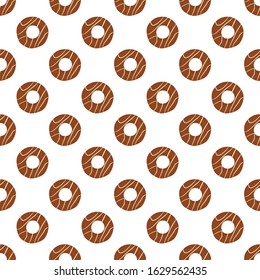 Illustration on theme big set identical biscuit, kit colorful pastry cookie. Cookie consisting of collectible natural tasty food biscuit, pastry accessory. Eat fresh pastry biscuit from same cookie.