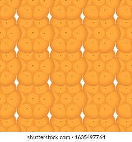 Illustration on theme big set identical biscuit, kit colorful pastry cookie. Cookie consisting of collectible natural tasty food biscuit, pastry accessory. Eat fresh pastry biscuit from same cookie.