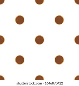 Illustration on theme big set identical biscuit, kit colorful pastry cookie. Cookie consisting of collectible natural tasty food biscuit, pastry accessory. Eat fresh pastry biscuit from same cookie.