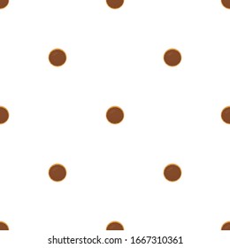 Ilustración sobre el tema gran set de galletas idénticas, kit de pastelería colorida. Cookie que consiste en galletas de comida natural y sabrosa coleccionable, accesorio de pastelería. Coma galleta fresca de pastelería de la misma galleta.