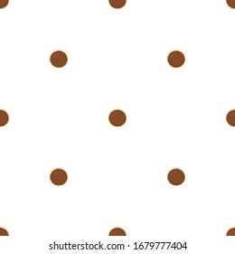 Illustration on theme big set identical biscuit, kit colorful pastry cookie. Cookie consisting of collectible natural tasty food biscuit, pastry accessory. Eat fresh pastry biscuit from same cookie.