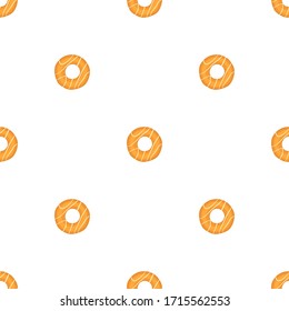 Ilustración sobre el tema gran set de galletas idénticas, kit de pastelería colorida. Cookie que consiste en galletas de comida natural y sabrosa coleccionable, accesorio de pastelería. Coma galleta fresca de pastelería de la misma galleta.