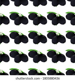 Illustration on theme of bright pattern italian olive, oil berry for seal. Berry pattern consisting of beautiful italian olive, many herb oil. Simple colorful berry pattern from italian oil olive.