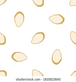 Illustration on theme of bright pattern jerusalem artichoke, root for seal. Root pattern consisting of beautiful jerusalem artichoke, many meal. Simple colorful root pattern from jerusalem artichoke.