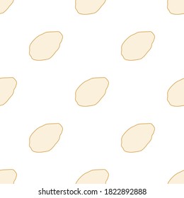Illustration on theme of bright pattern jerusalem artichoke, root for seal. Root pattern consisting of beautiful jerusalem artichoke, many meal. Simple colorful root pattern from jerusalem artichoke.