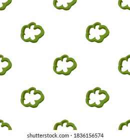 Illustration on theme of bright pattern bell pepper, vegetable capsicum for seal. Vegetable pattern of beautiful bell pepper, many capsicum. Simple colorful vegetable pattern from capsicum bell pepper
