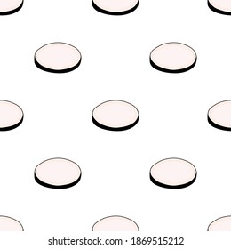 Illustration on theme bright pattern black radish, vegetable root for seal. Vegetable pattern consisting of beautiful black radish, many root. Simple colorful vegetable pattern from root black radish.