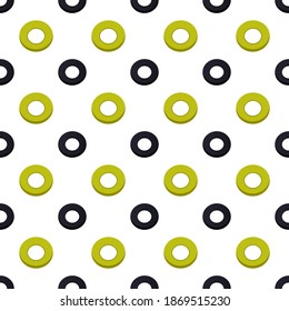 Illustration on theme of bright pattern italian olive, oil berry for seal. Berry pattern consisting of beautiful italian olive, many herb oil. Simple colorful berry pattern from italian oil olive.