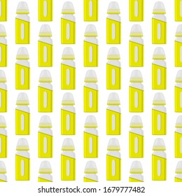 Ilustración sobre el kit de color tema leche para bebé en una botella transparente con un pacificador de goma. Botella de leche de bebé que consiste en recolección para recién nacidos, buen pacificador. Pacificador en botellas de leche, equipo de cuidado de bebé.