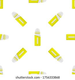 Illustration on theme colored kit baby milk in clear bottle with rubber pacifier. Baby milk bottle consisting of collection to newborn, good pacifier. Pacifier in milk bottle it baby care equipment.