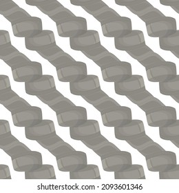 Illustration on theme colored pattern hats visor, beautiful caps in white background. Caps pattern consisting of collection hats visor for wearing. Pattern of design hats, caps visor for weather.