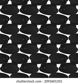 Illustration on theme colored pattern hats beret, beautiful caps in white background. Caps pattern consisting of collection hats beret for wearing. Pattern of design hats, caps beret for weather.