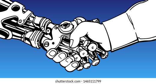 illustration on the theme of cooperation